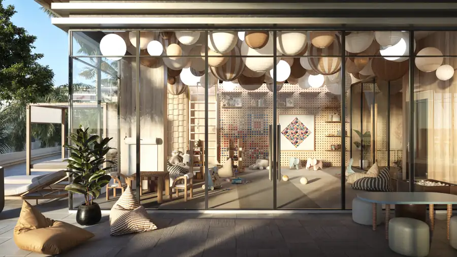 Kids Club der Anantara Residences, Visualisierung