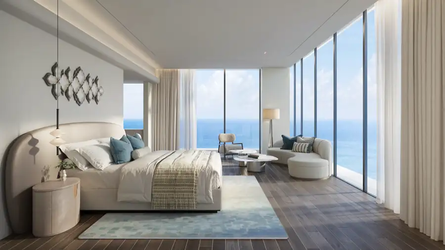 Loft-Wohnbereich der Anantara Residences, Visualisierung