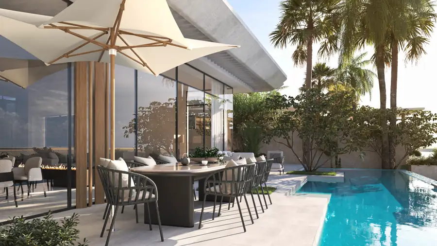 Fünf-Schlafzimmer-Villa mit Pool, Anantara Residences, Visualisierung