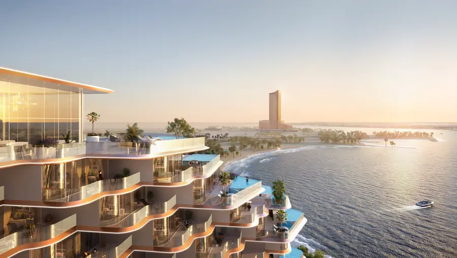Residential project in the United Arab Emirates, visualisation