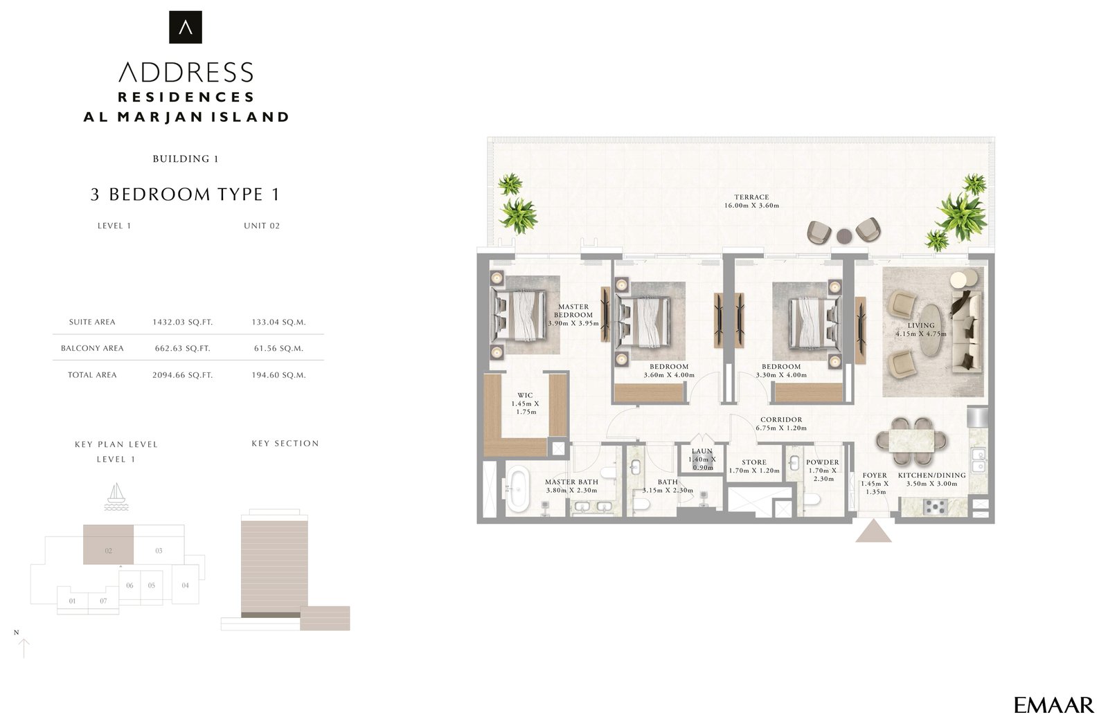 3 Bedrooms