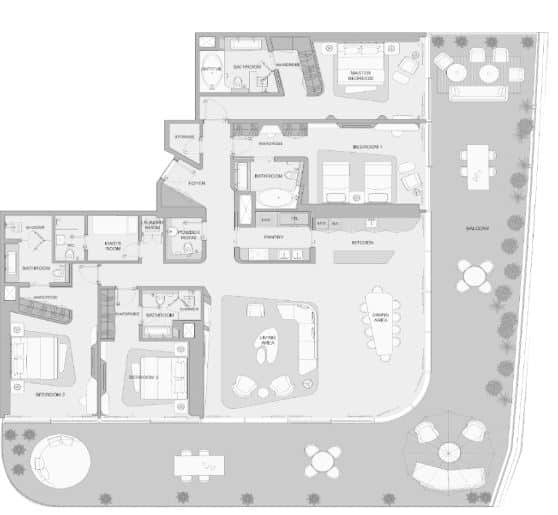 4 Bedrooms