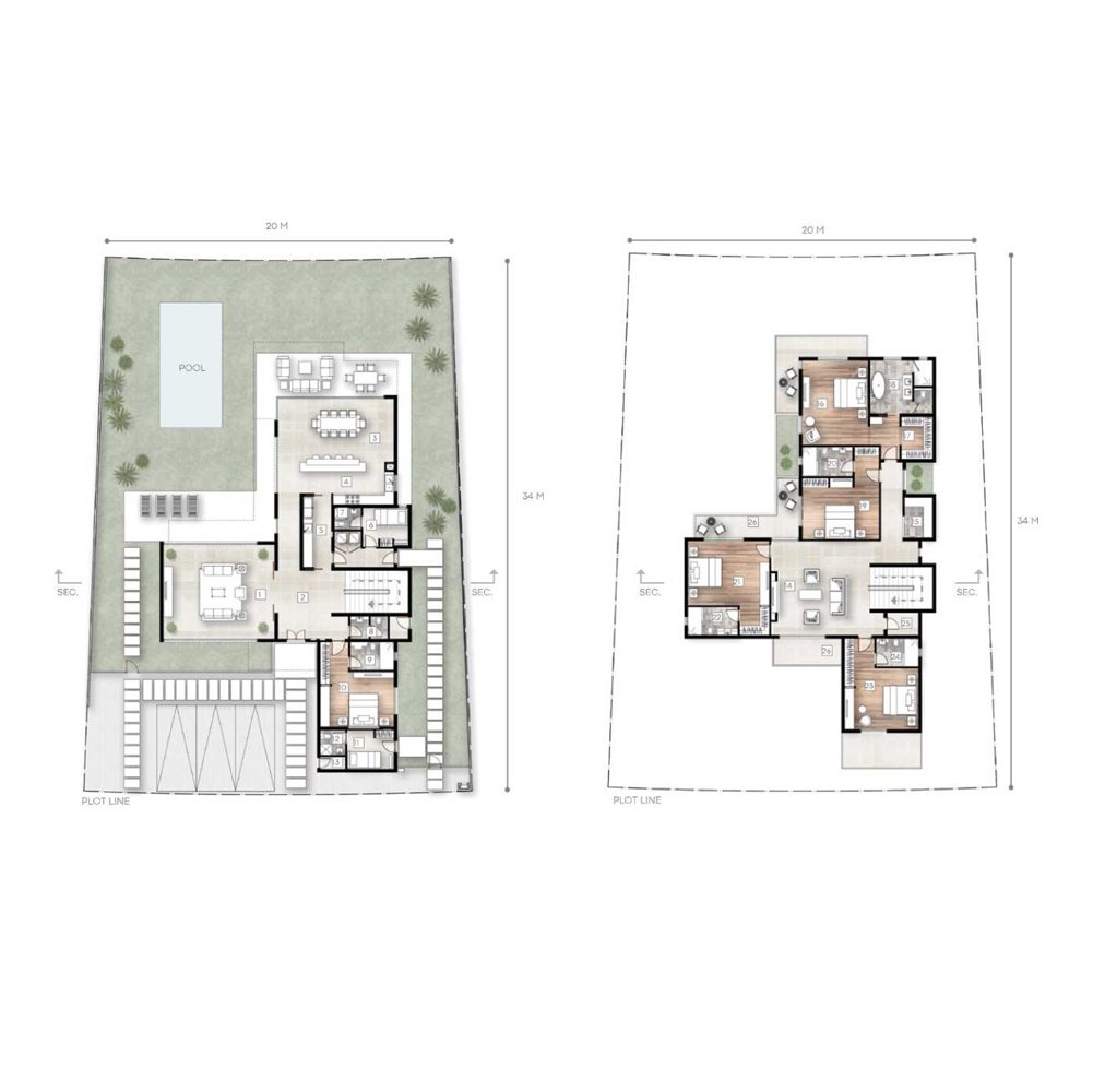 5 Bedrooms