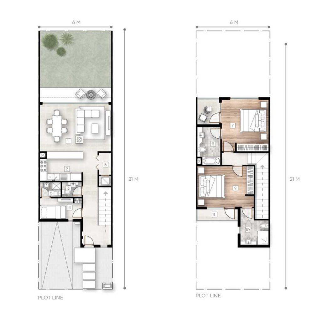 2 Bedrooms