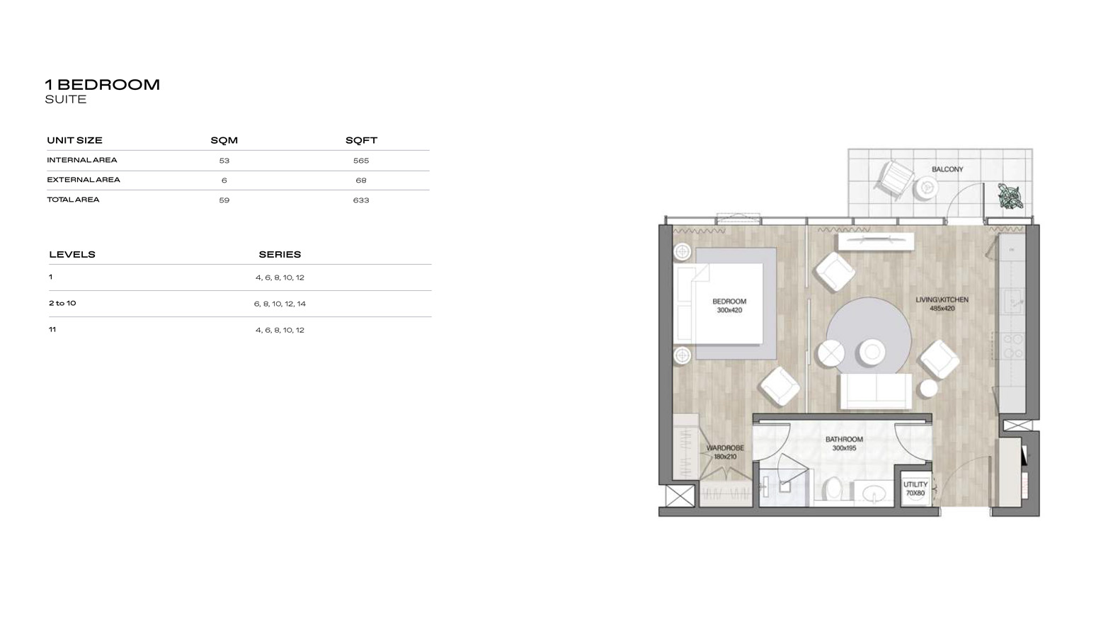 1 Bedroom