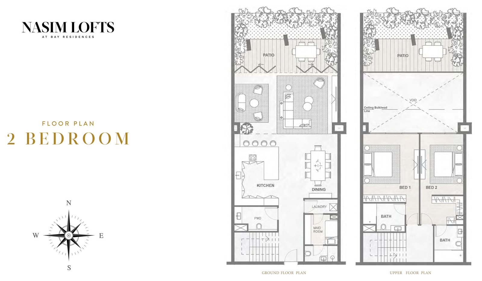 2 Bedrooms