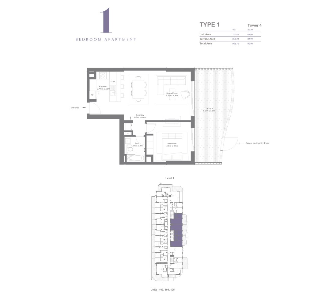 1 Bedroom