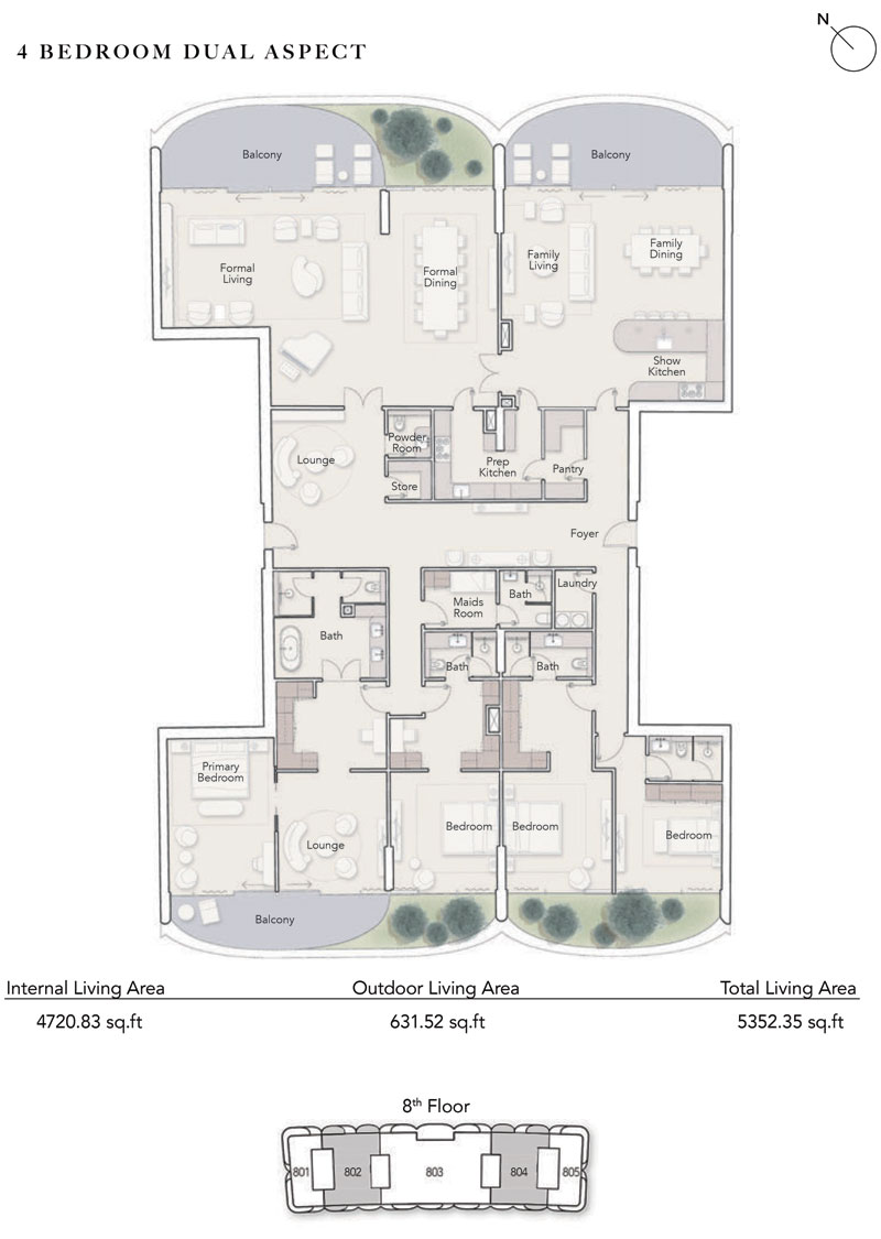 4 Bedrooms