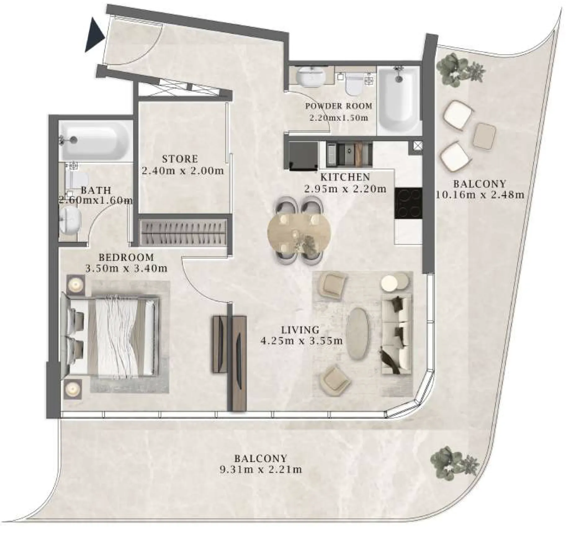 1 Bedroom