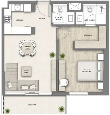 1 Bedroom