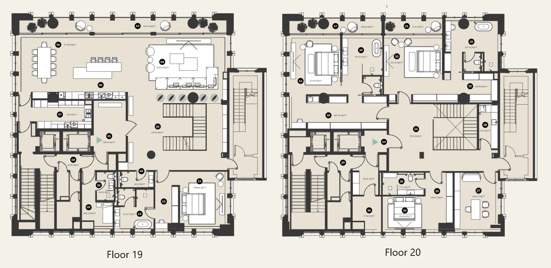 4 Bedrooms