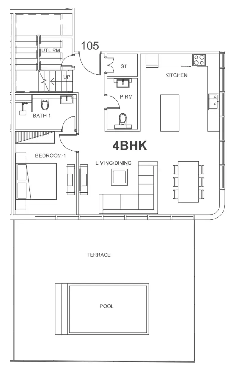 4 Bedrooms