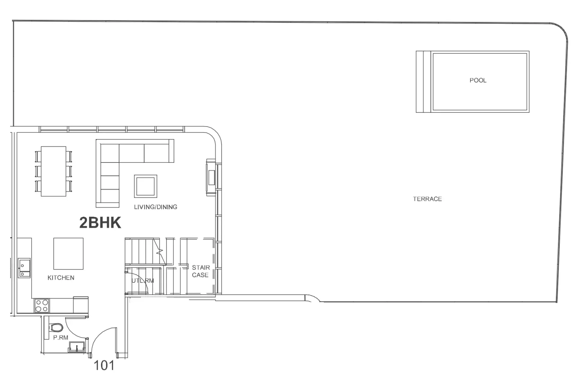2 Bedrooms