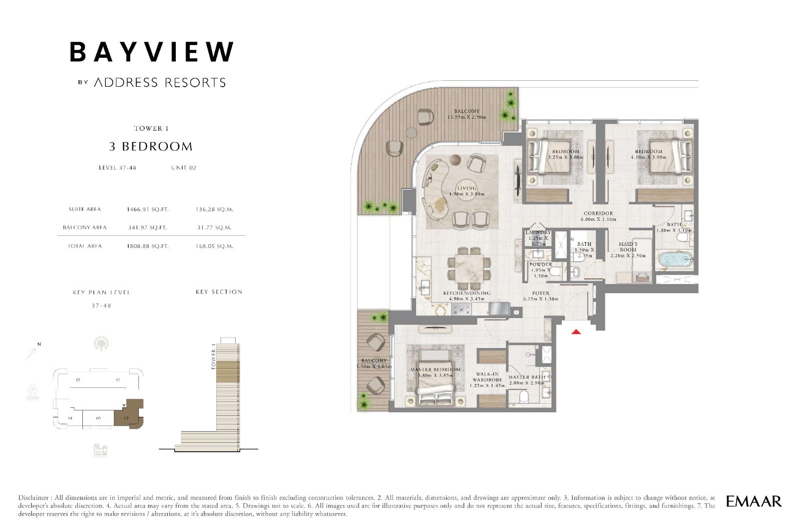 3 Bedrooms