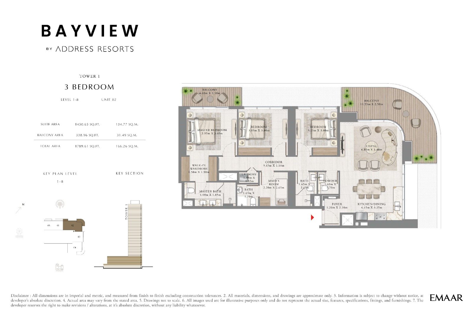 3 Bedrooms