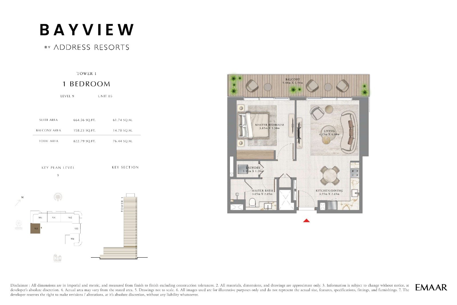 2 Bedrooms