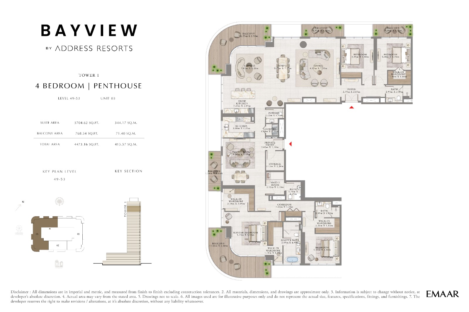 4 Bedrooms