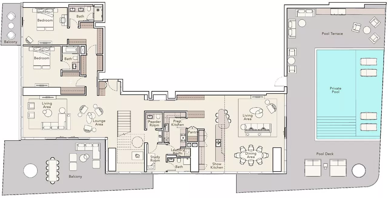 4 Bedrooms
