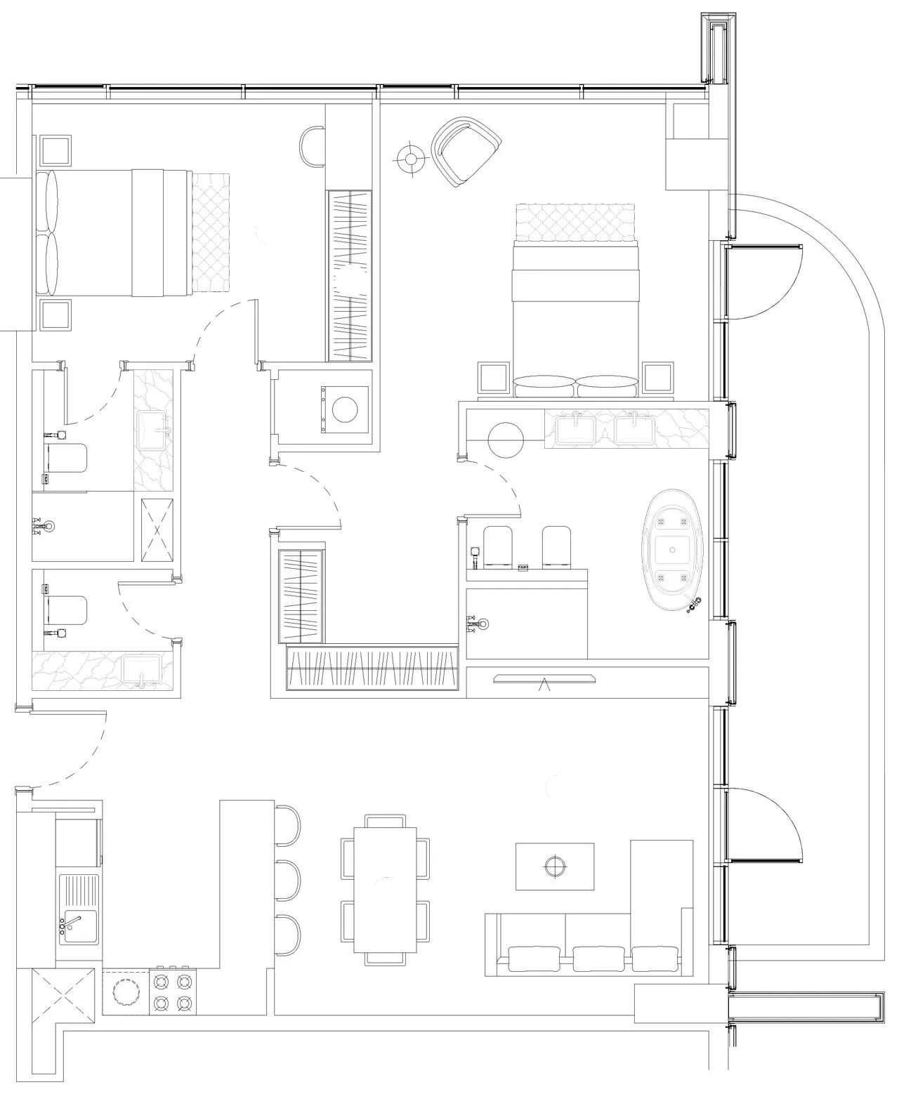 2 Bedrooms