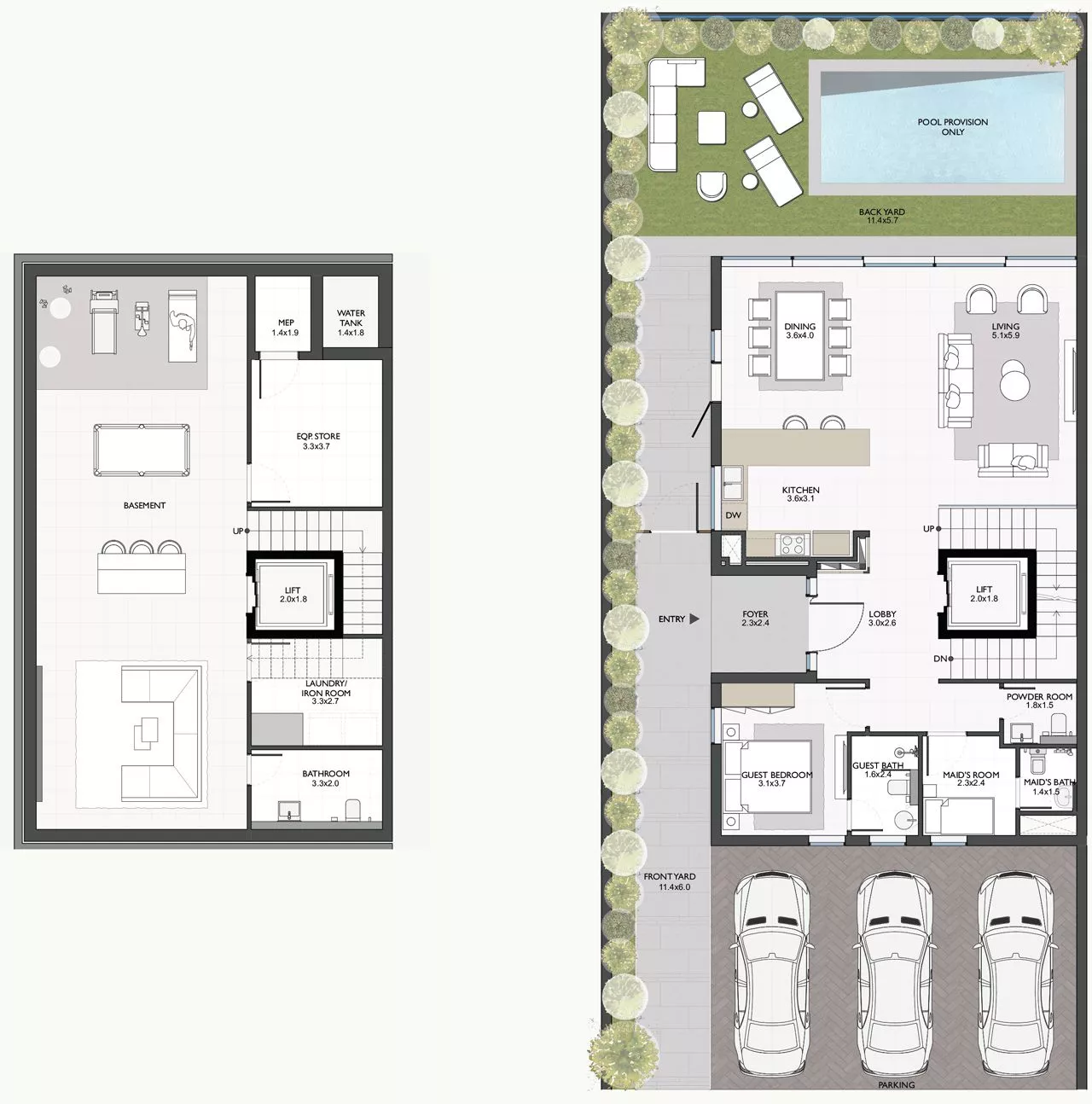6 Bedrooms