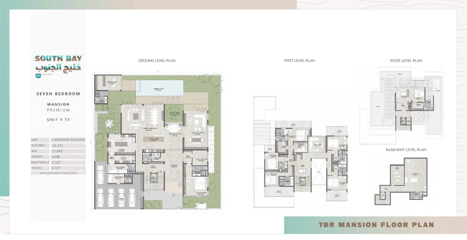 7+ Bedrooms