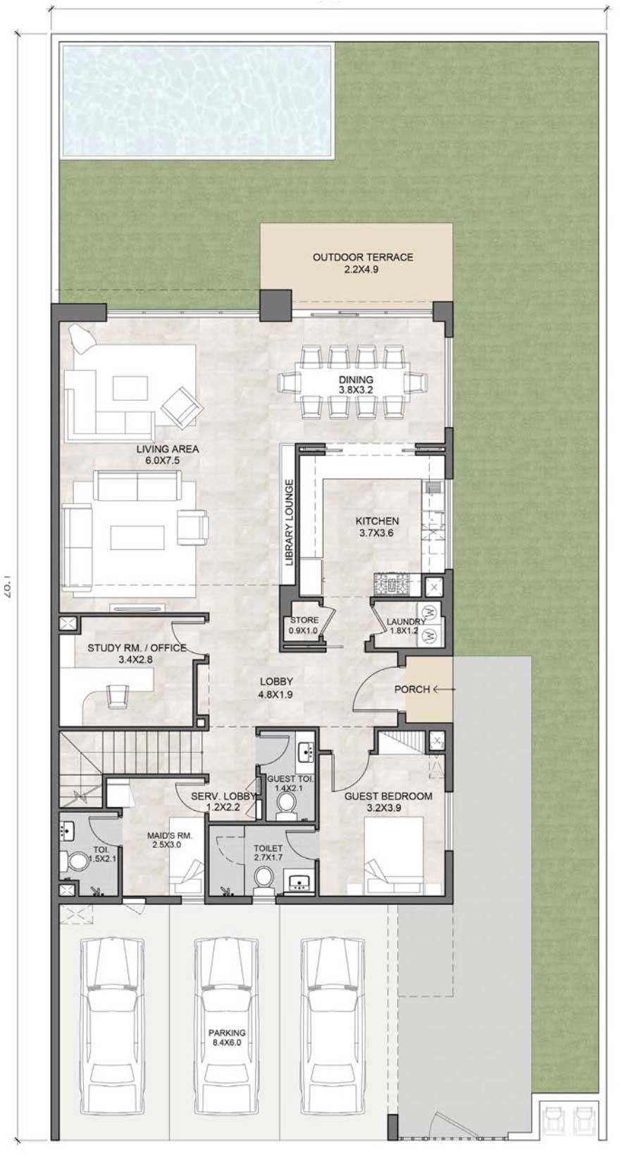 5 Bedrooms