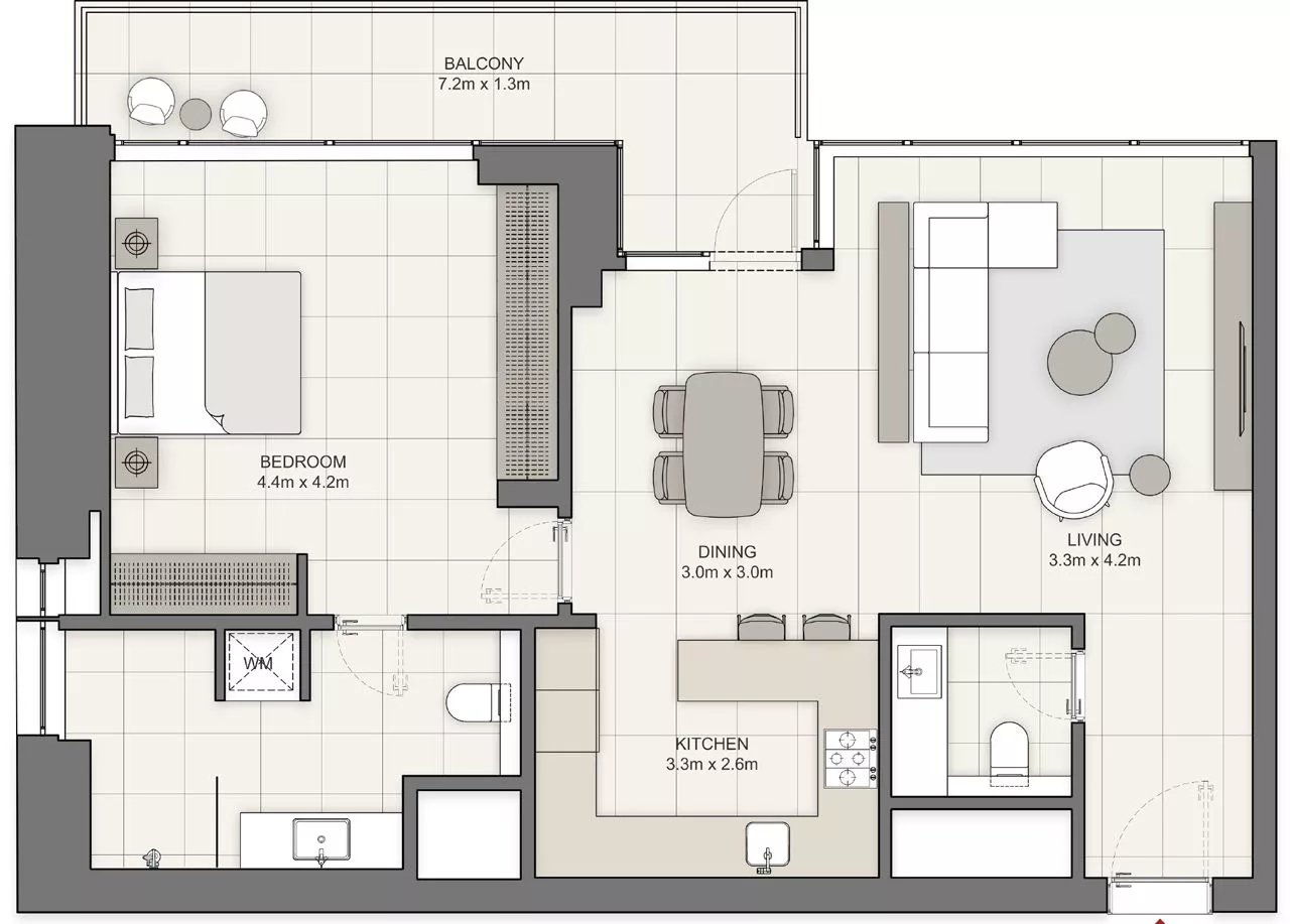 1 Bedroom