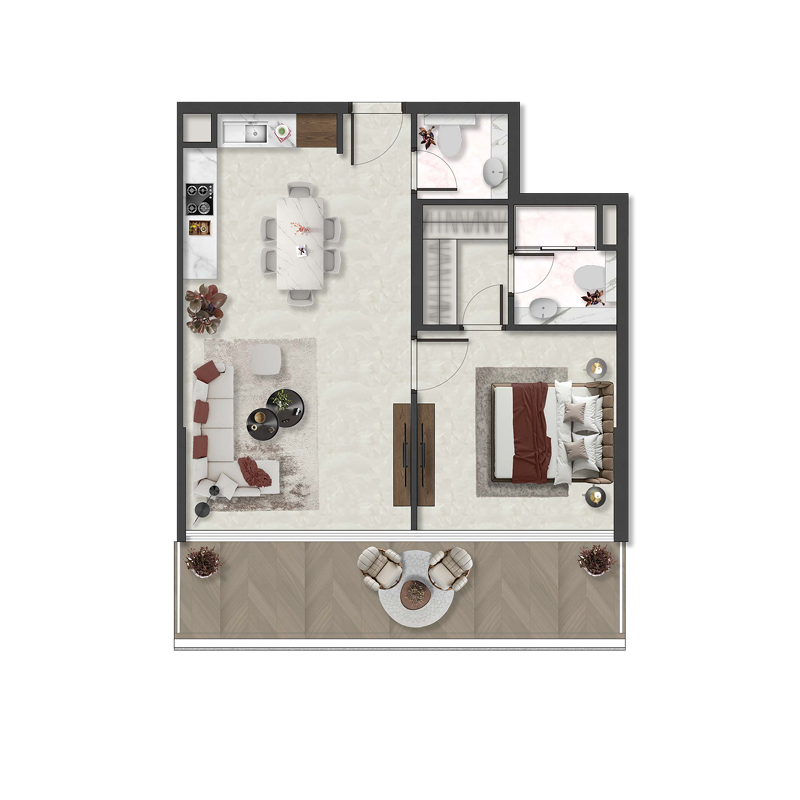 1 Bedroom