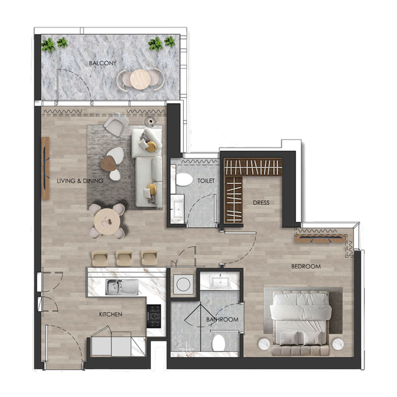 1 Bedroom
