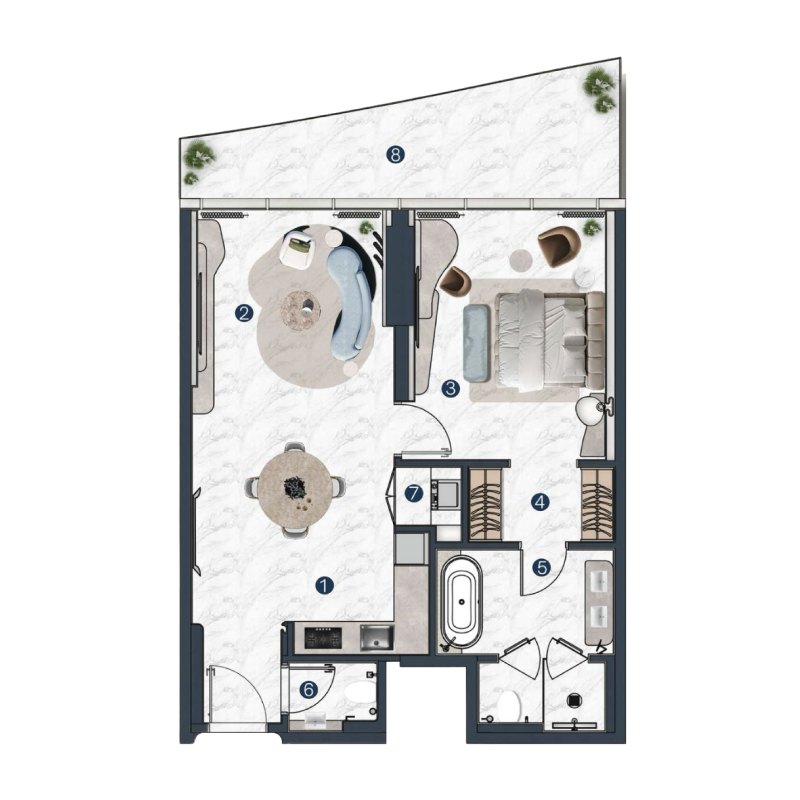 1 Bedroom