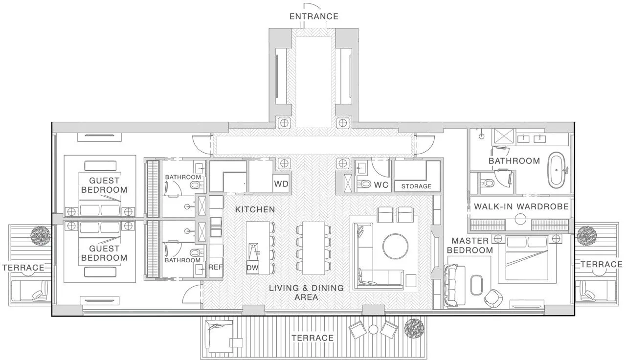 3 Bedrooms