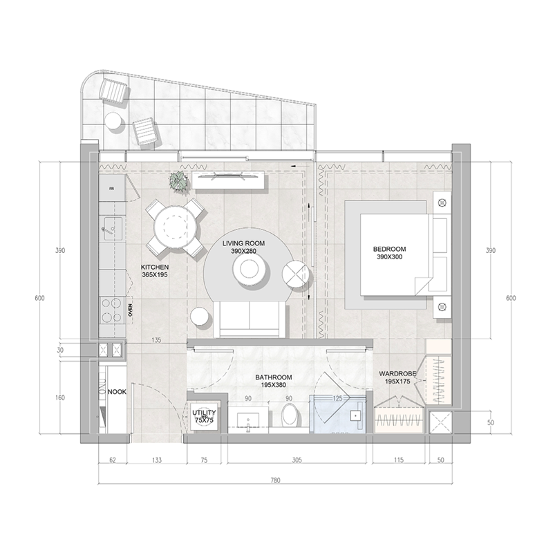 1 Bedroom