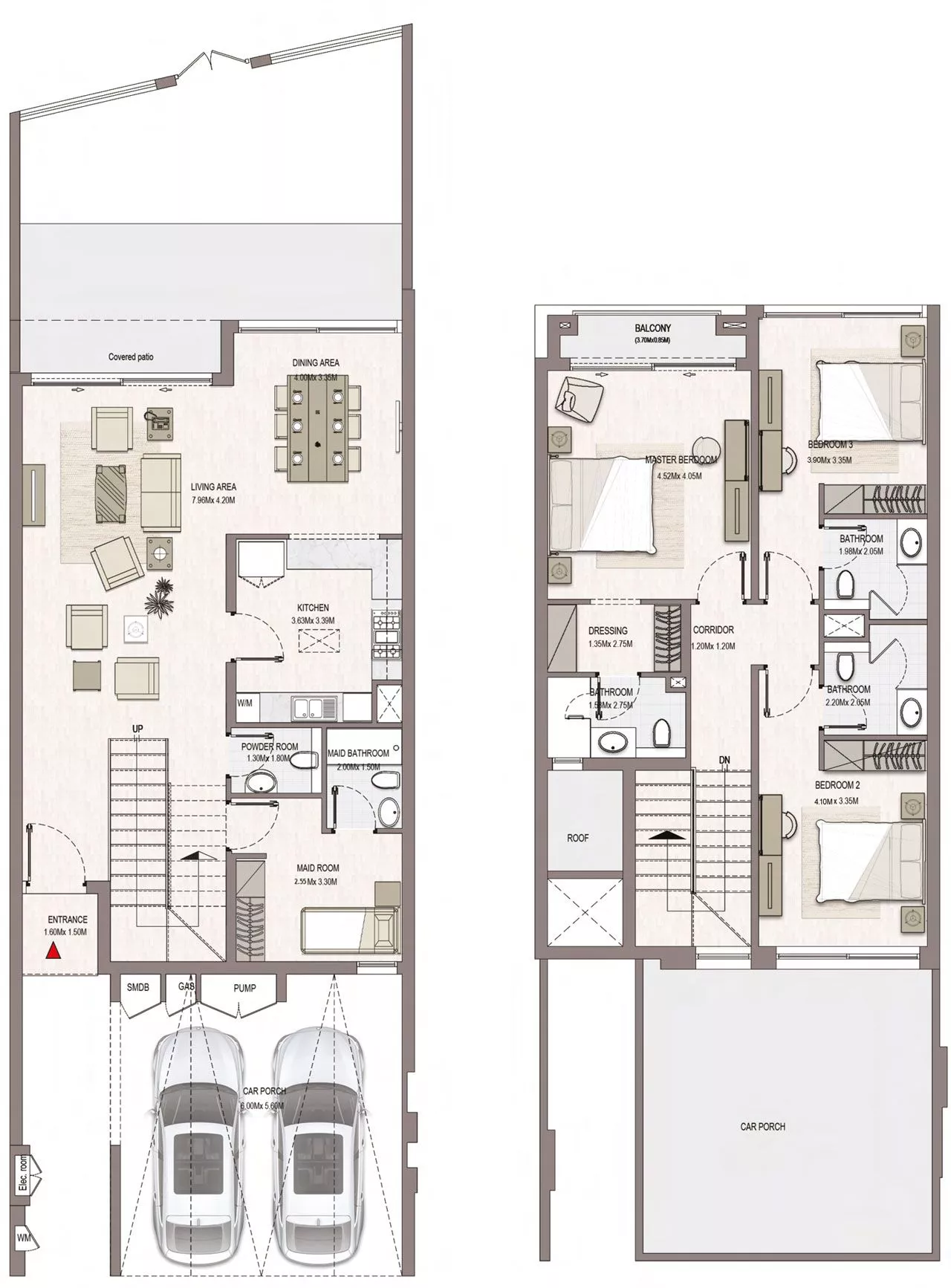 3 Bedrooms