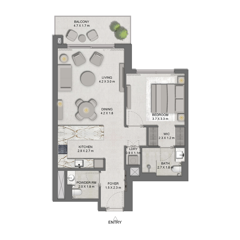 1 Bedroom