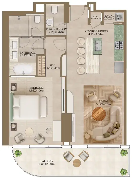 1 Bedroom