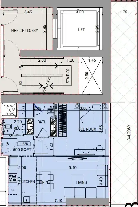 1 Bedroom
