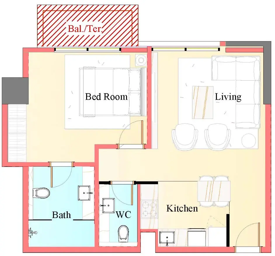 1 Bedroom