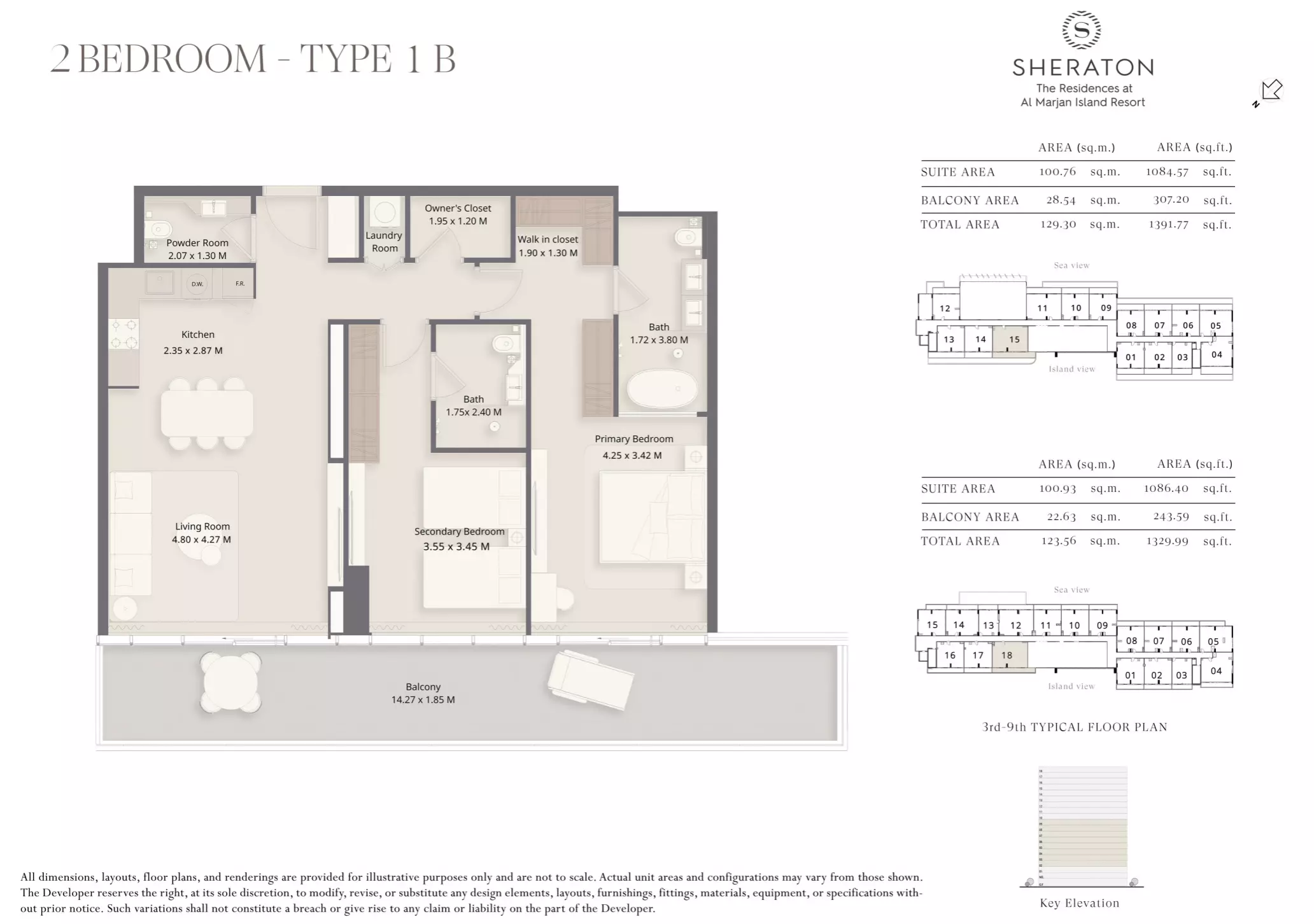 2 Bedrooms
