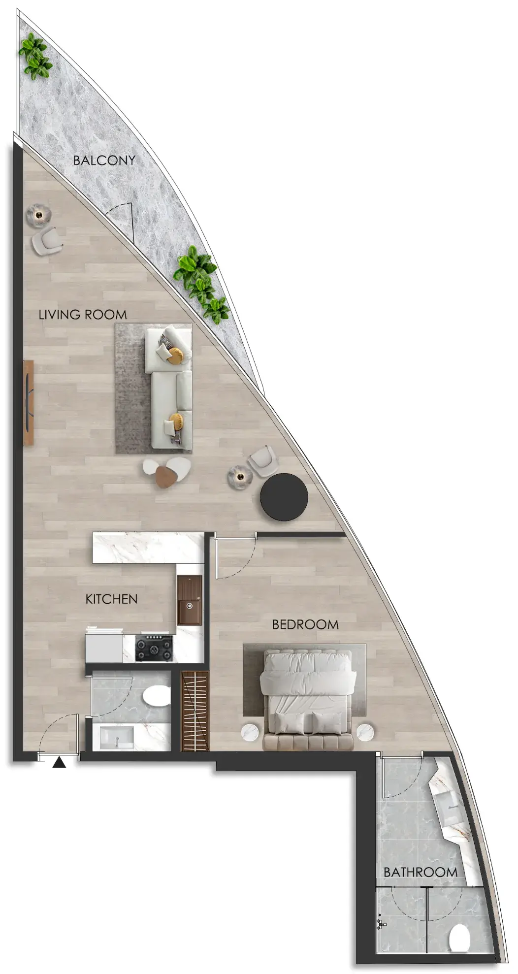1 Bedroom