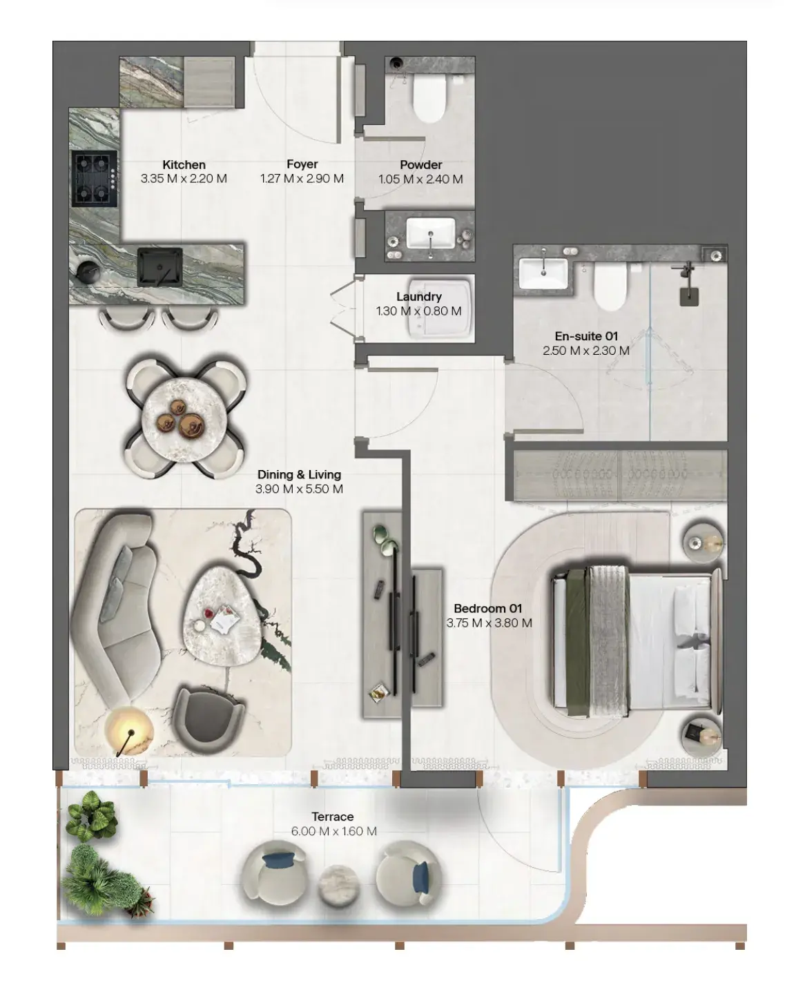 1 Bedroom