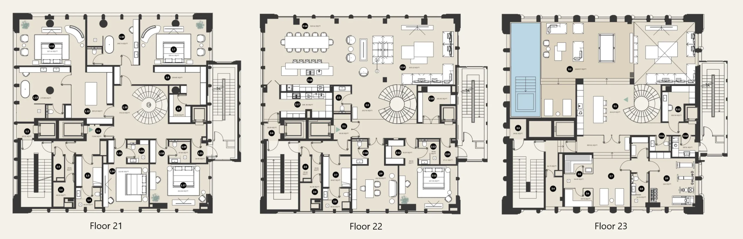 5 Bedrooms