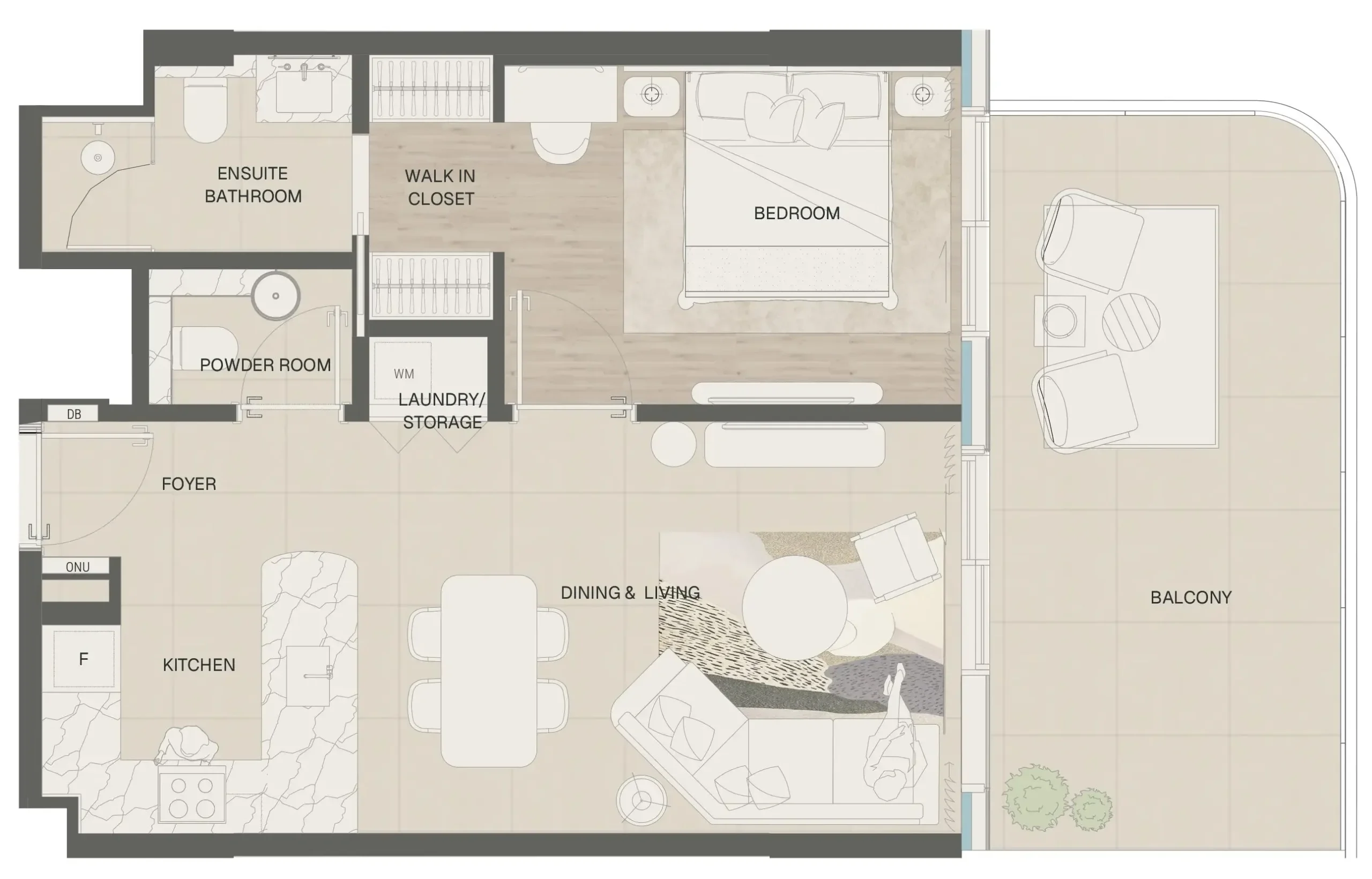 1 Bedroom