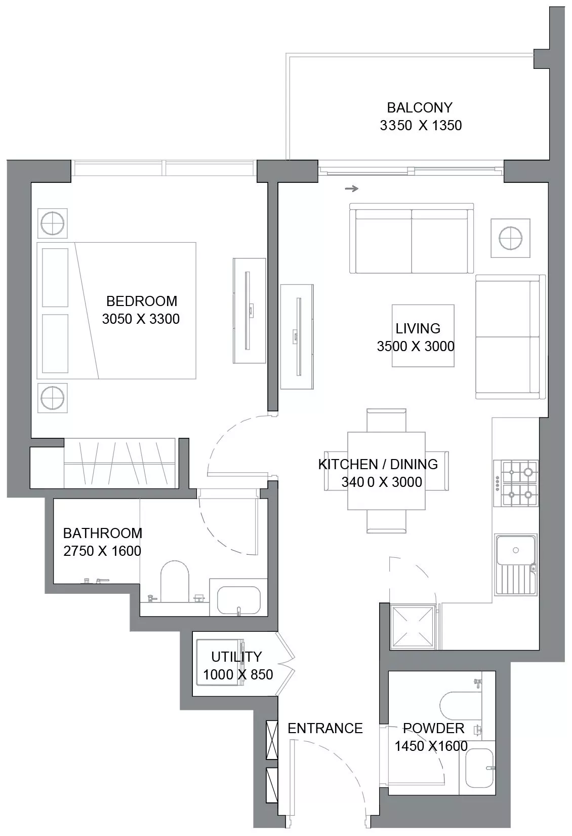 1 Bedroom