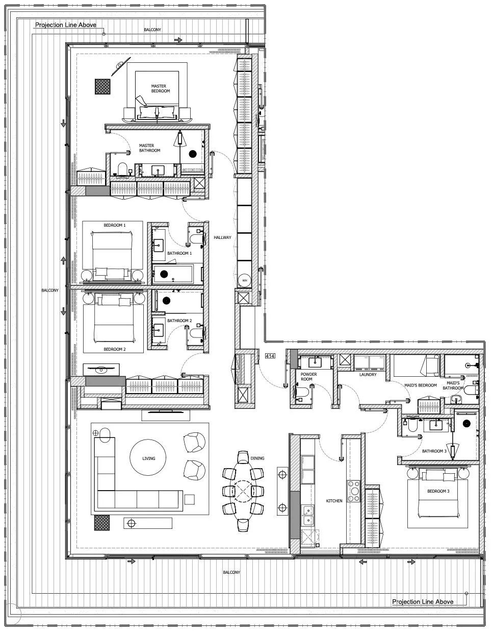 4 Bedrooms