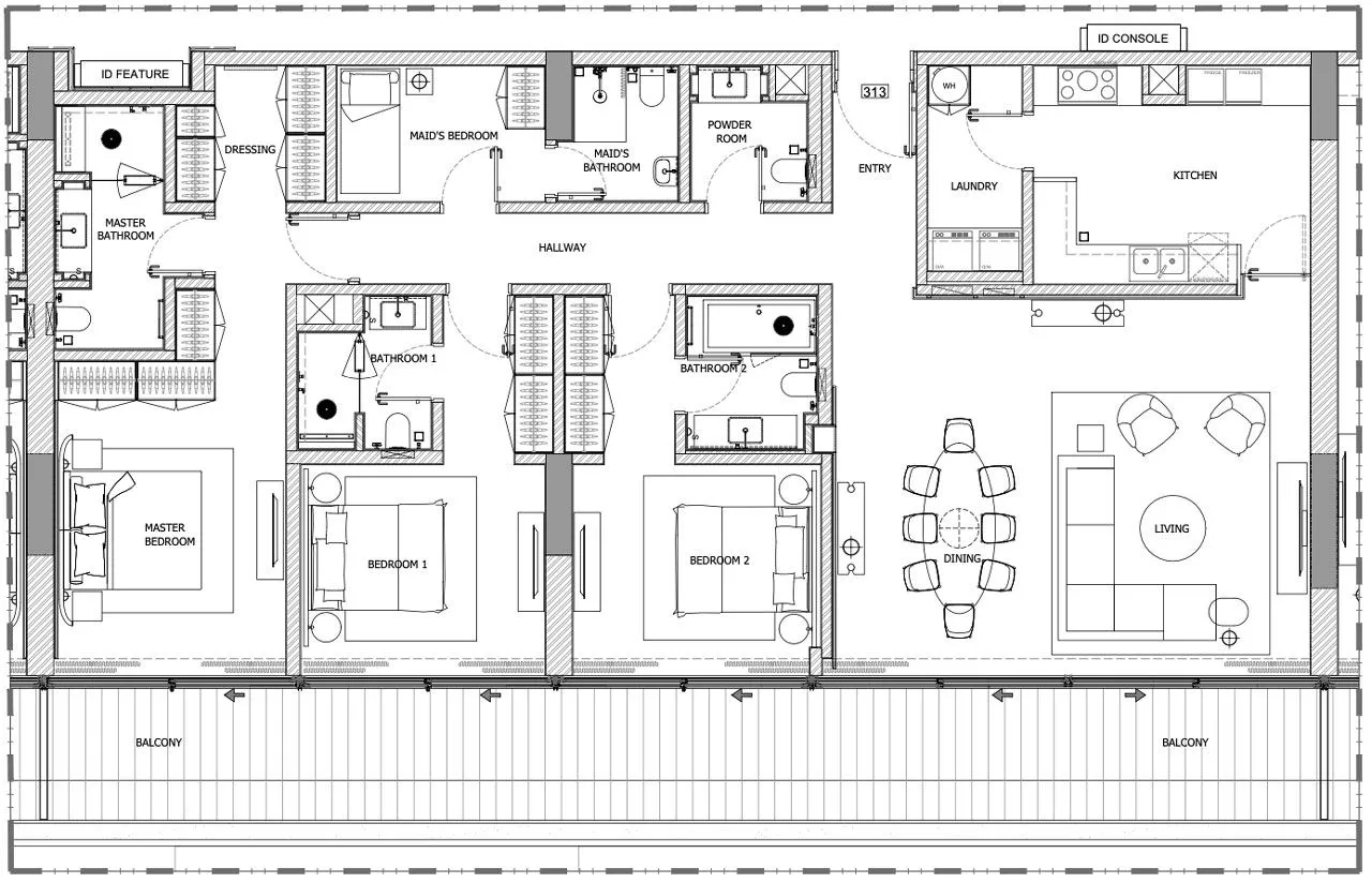 3 Bedrooms