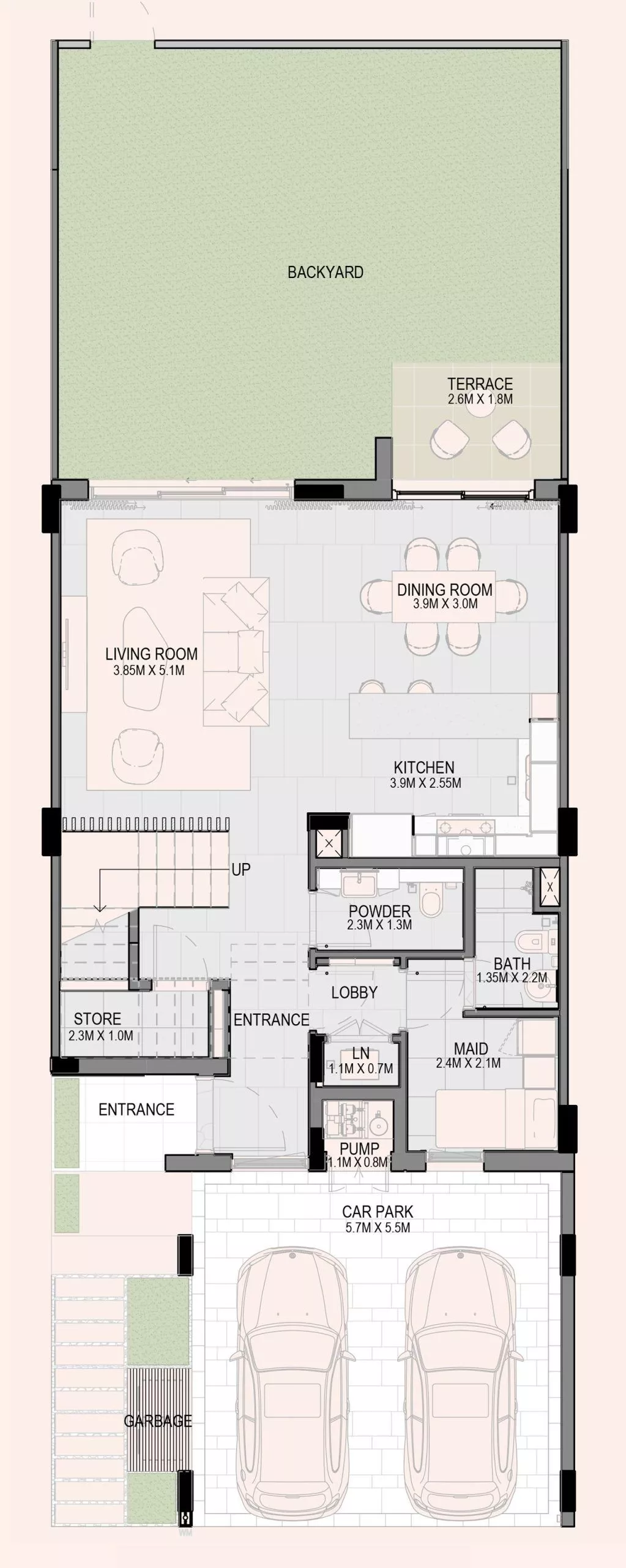 3 Bedrooms
