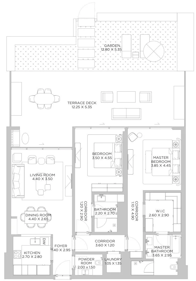 2 Bedrooms