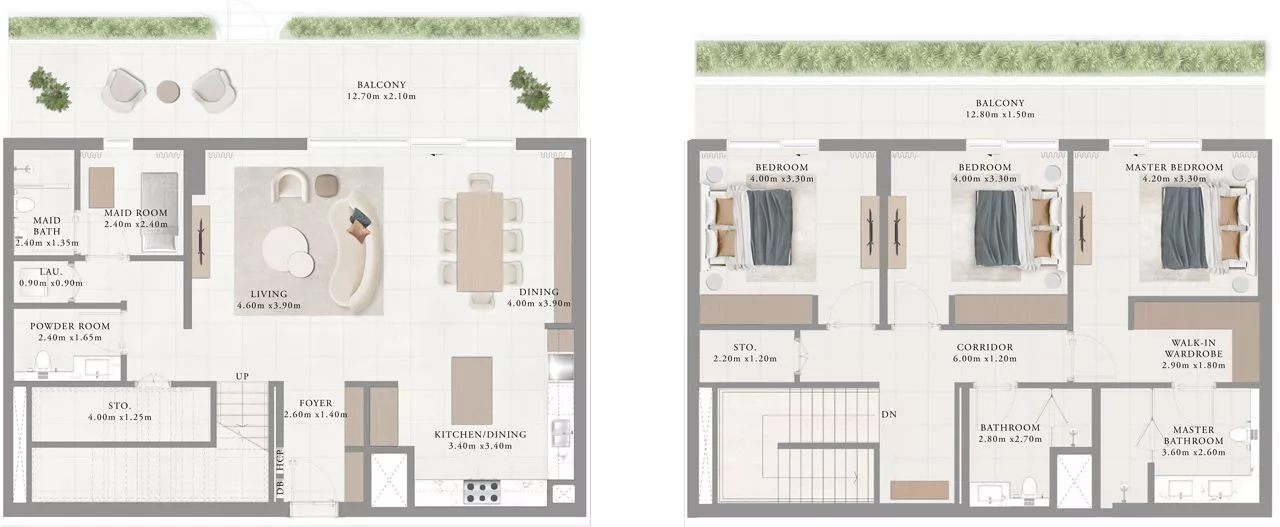 3 Bedrooms