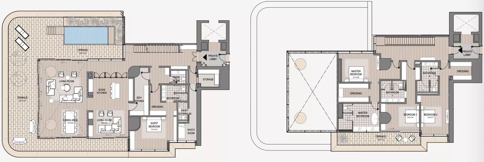 4 Bedrooms