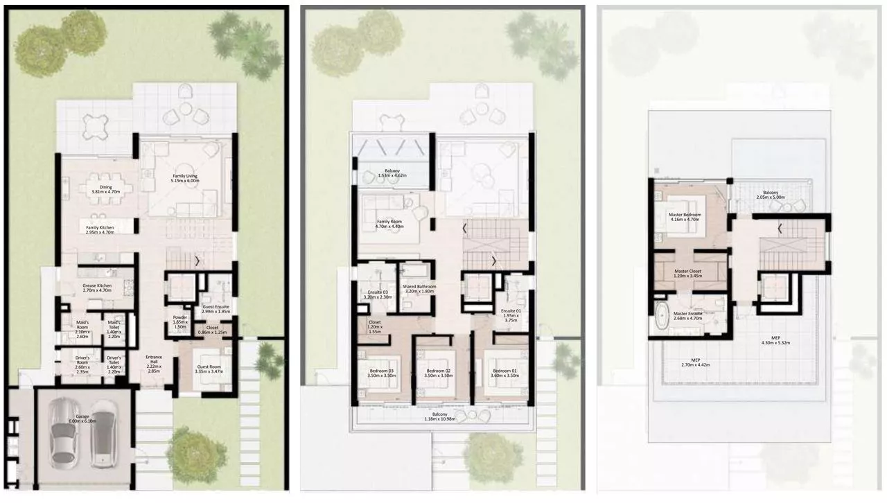 5 Bedrooms